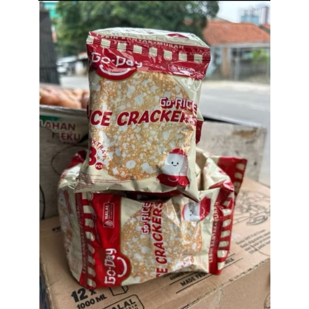 

Promo Terbaru 10 Pcs Go - Day Rice Crackers 16.5 G / Pcs