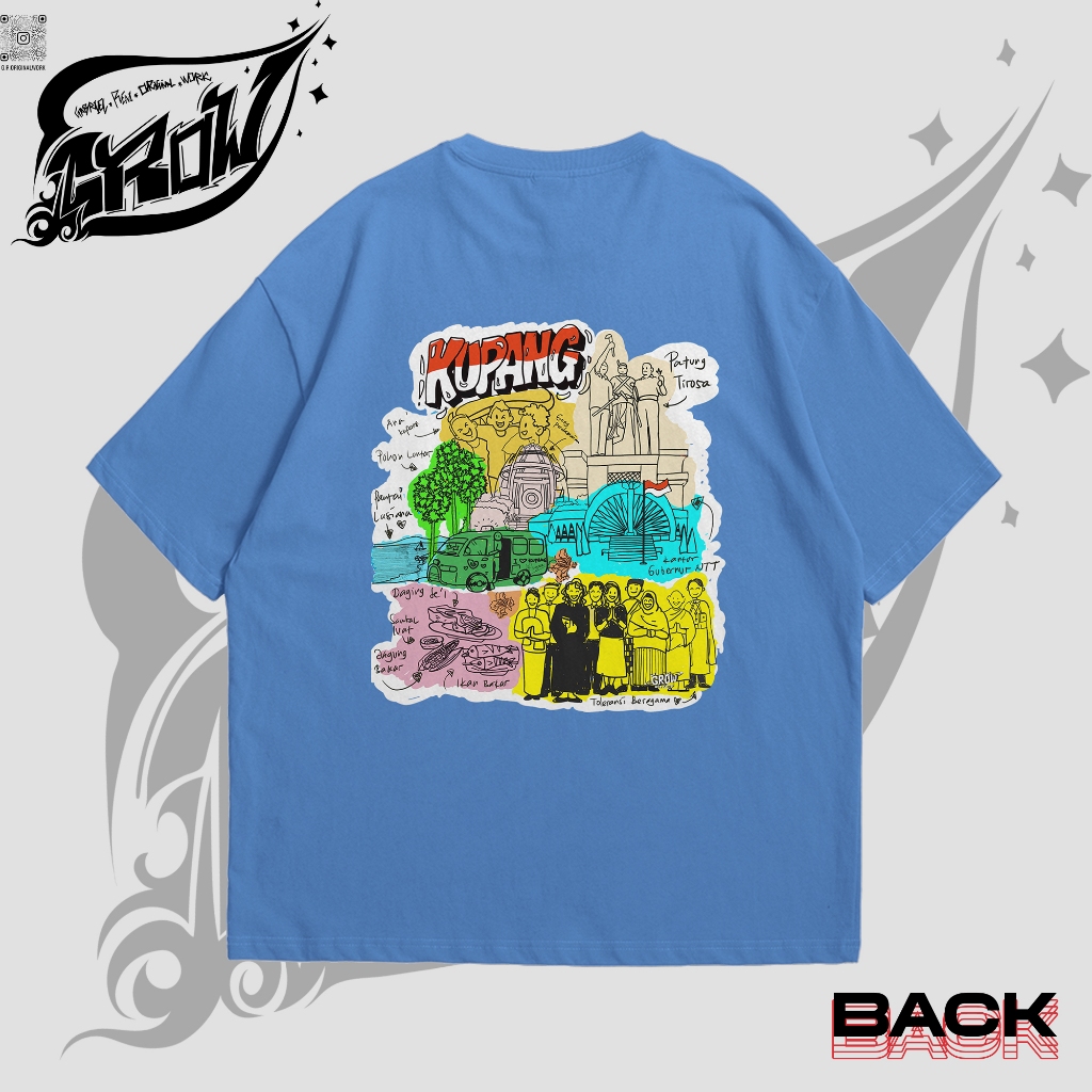 Kaos Oversize - My Kupang 1