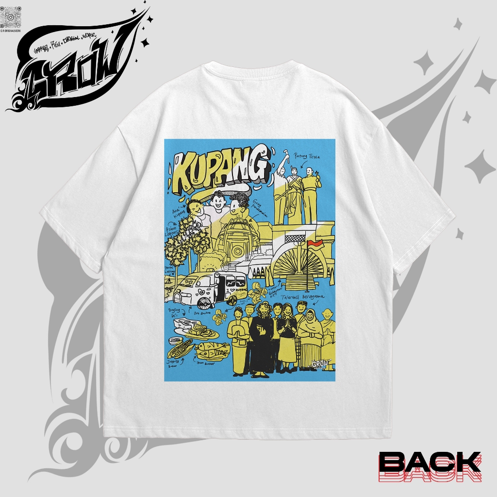 Kaos Oversize - My Kupang 2