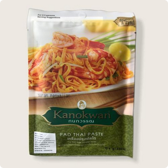 

Kanokwan Red Curry 50G | Tom Yum 30G | Pad Thai Paste 72gr