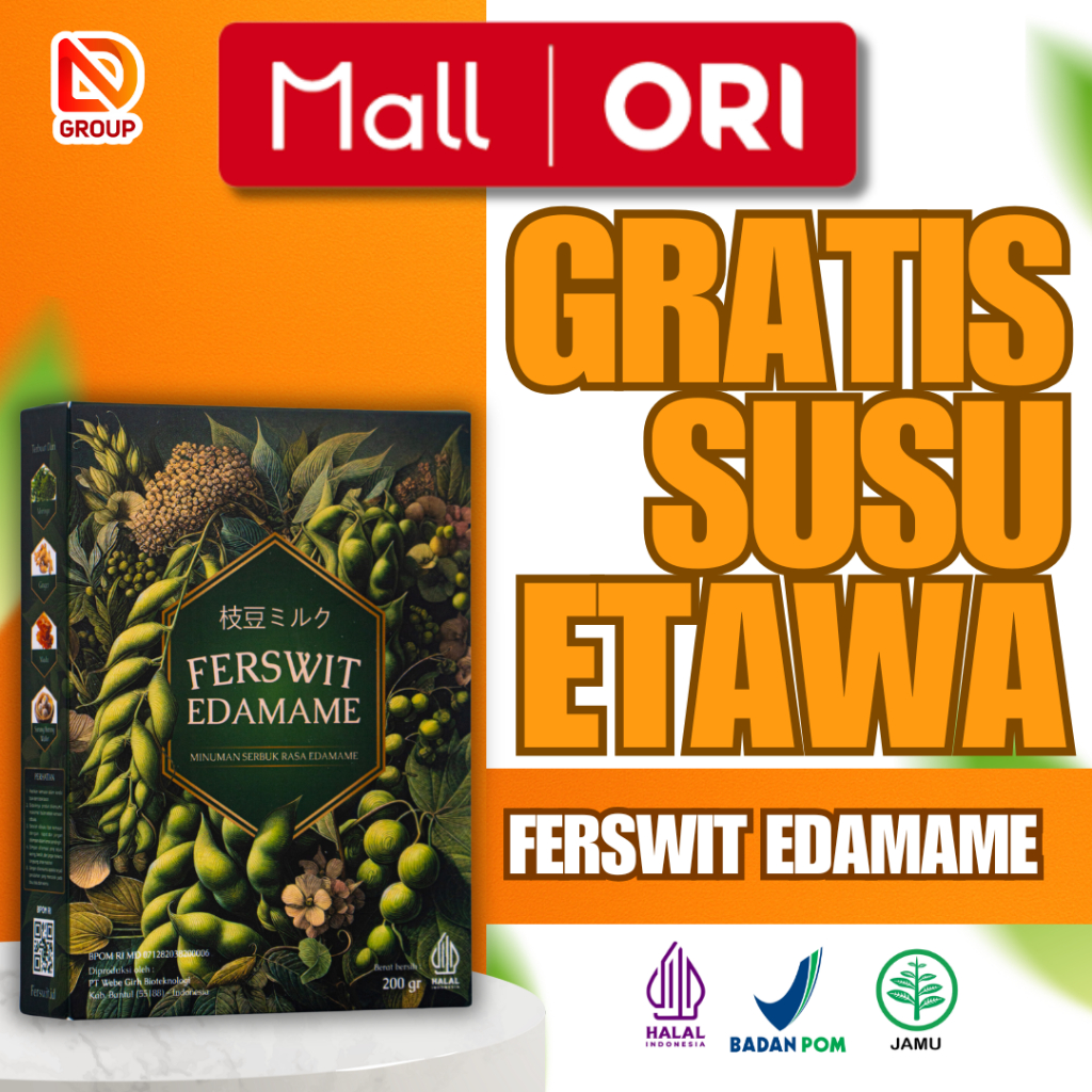 

Ferswit Susu Edamame Jepang Untuk Kolesterol, Asam Urat, Nyeri Sendi