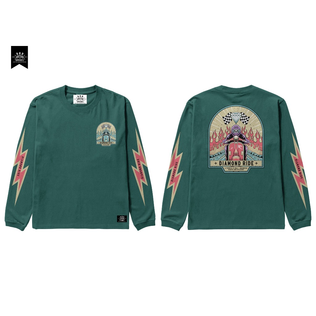 DIAMOND RIDE LONG SLEEVE SCOOTER RIDE 11