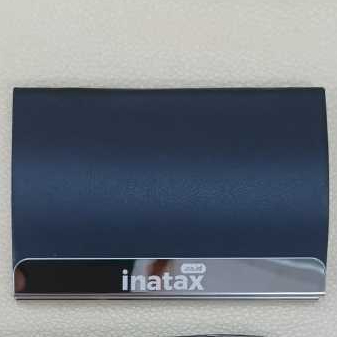

Tempat Kartu Nama / Name Card Holder Kulit Imitasi + Gratis Laser Custom Logo
