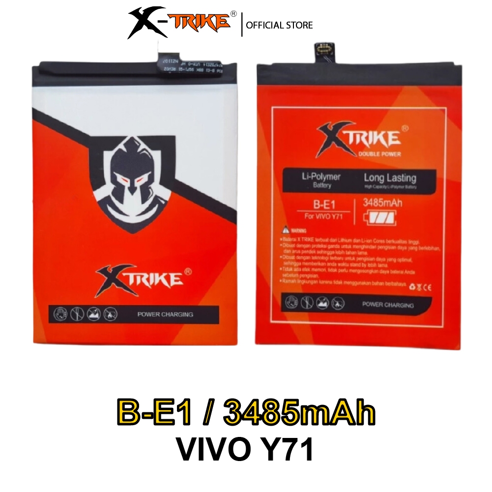 XTRIKE Baterai Vivo Y71 B-E1 Double Power