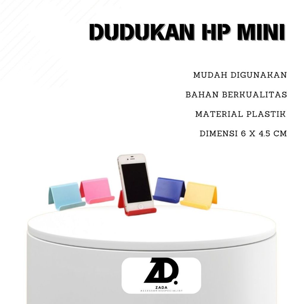 Dudukan HP Dudukan Holder Handphone Meja Mobil Holder hp Mini Holder Murah