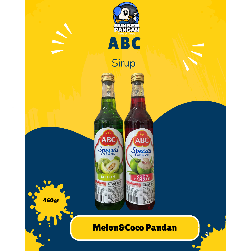 

ABC Sirup Melon&Coco Pandan 460ml