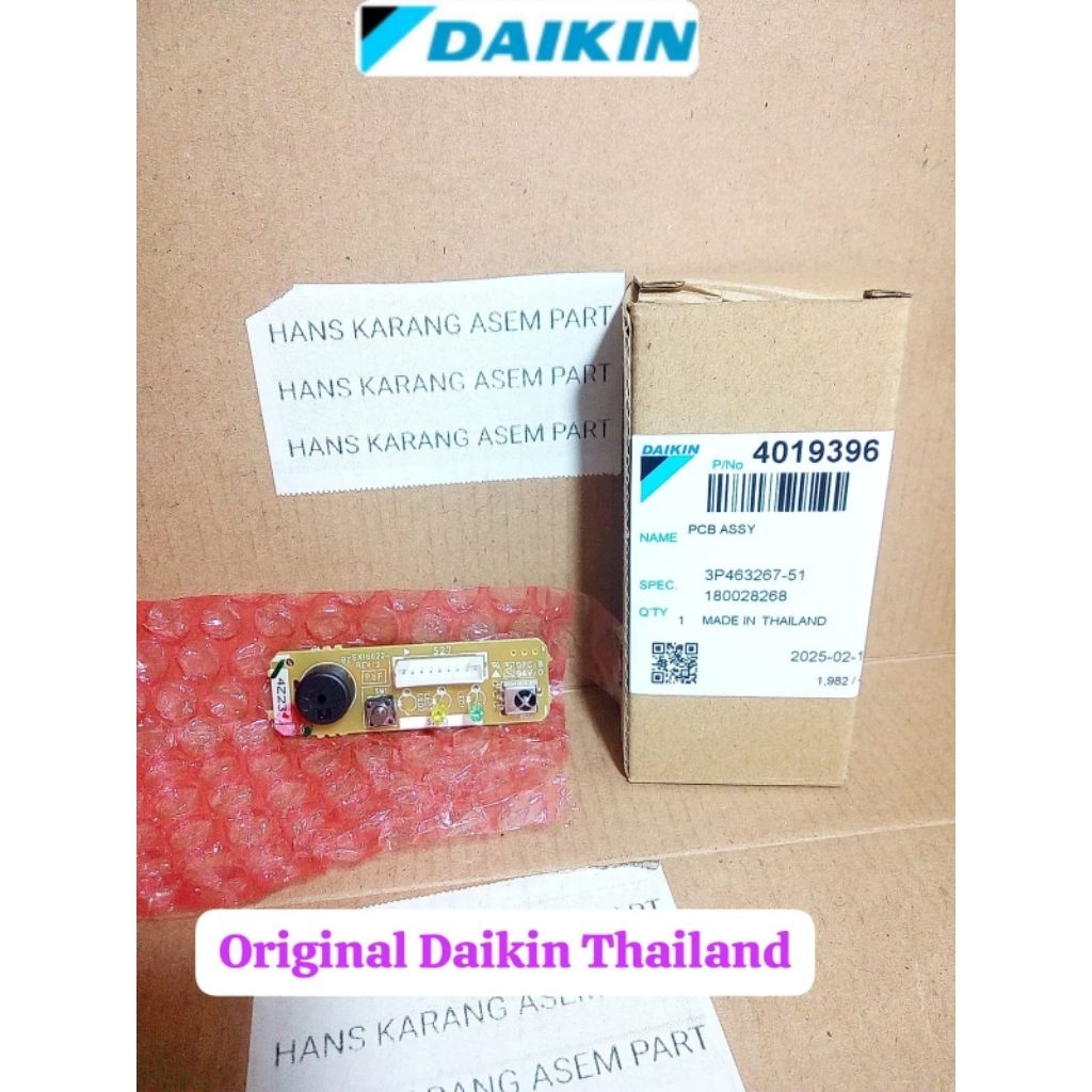 Sensor Remot Ac Original Daikin Thailand FTC Pin/Soket 9 Ori