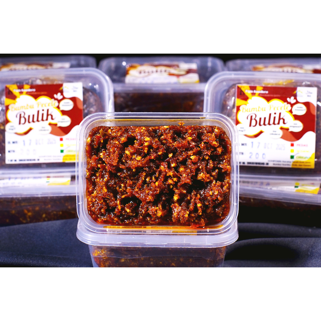 

BEST SELLER Sambal Pecel Madiun Premium 200 250 300gr Sambel Pecel Sangrai Bumbu Pecele Bulik Lezat