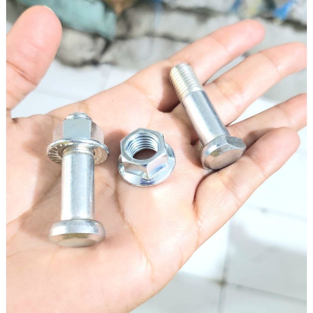 Baut Gear Kawasaki KAZE + Mur Flange M10
