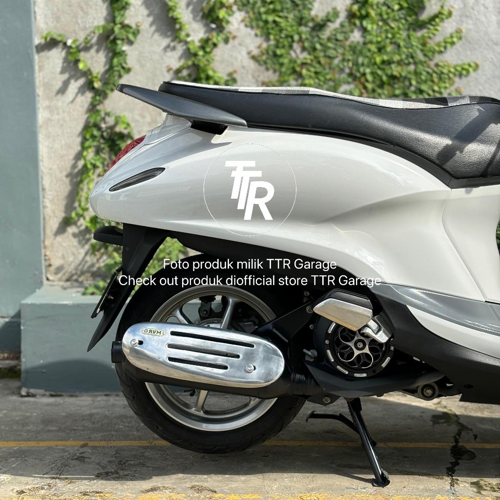 Cover knalpot yamaha grand filano | tutup knalpot PNP yamaha grand filano | knalpot grand filano