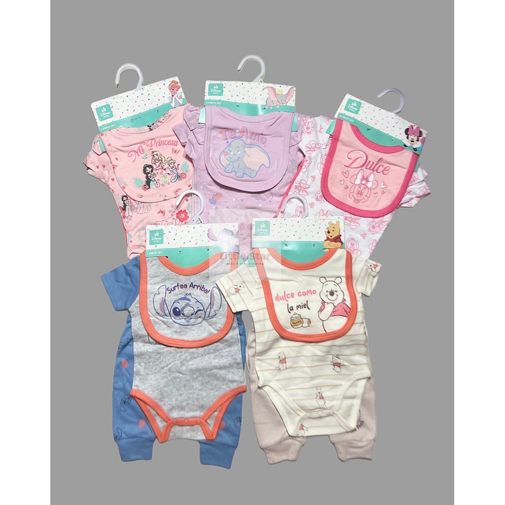 Setelan Bodysuit Celana Panjang Dan Bip Bayi Perempuan dan Bayi Laki Laki Premium Quality