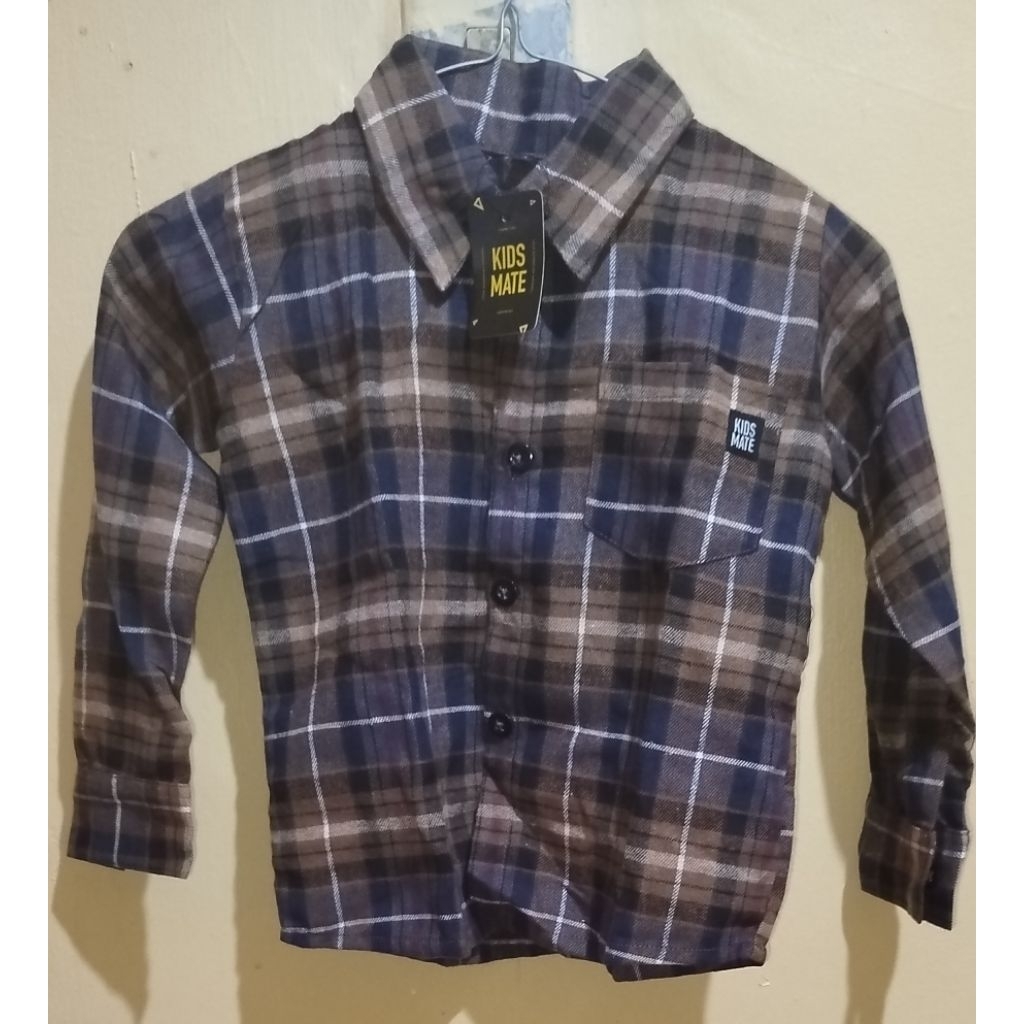 Kemeja Flanel Anak Kids Mate Size S