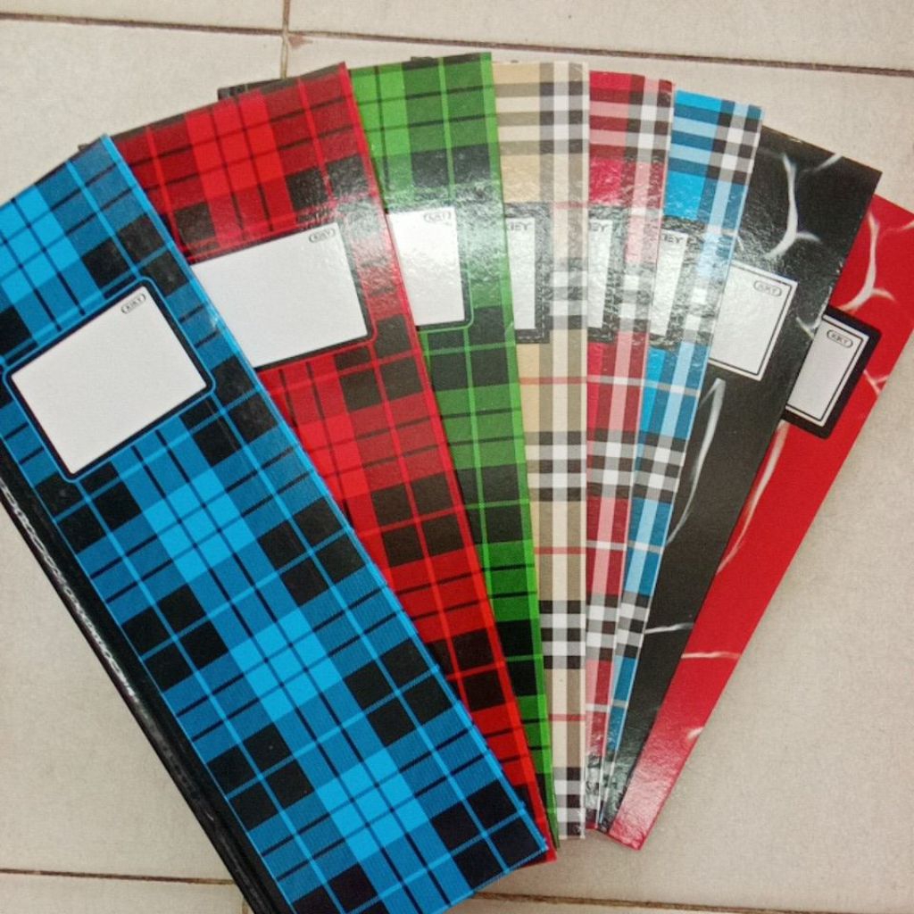 

BUKU HARDCOVER EKSPEDISI MERK KIKY ISI 100 (REQ WARNA DICATATAN)