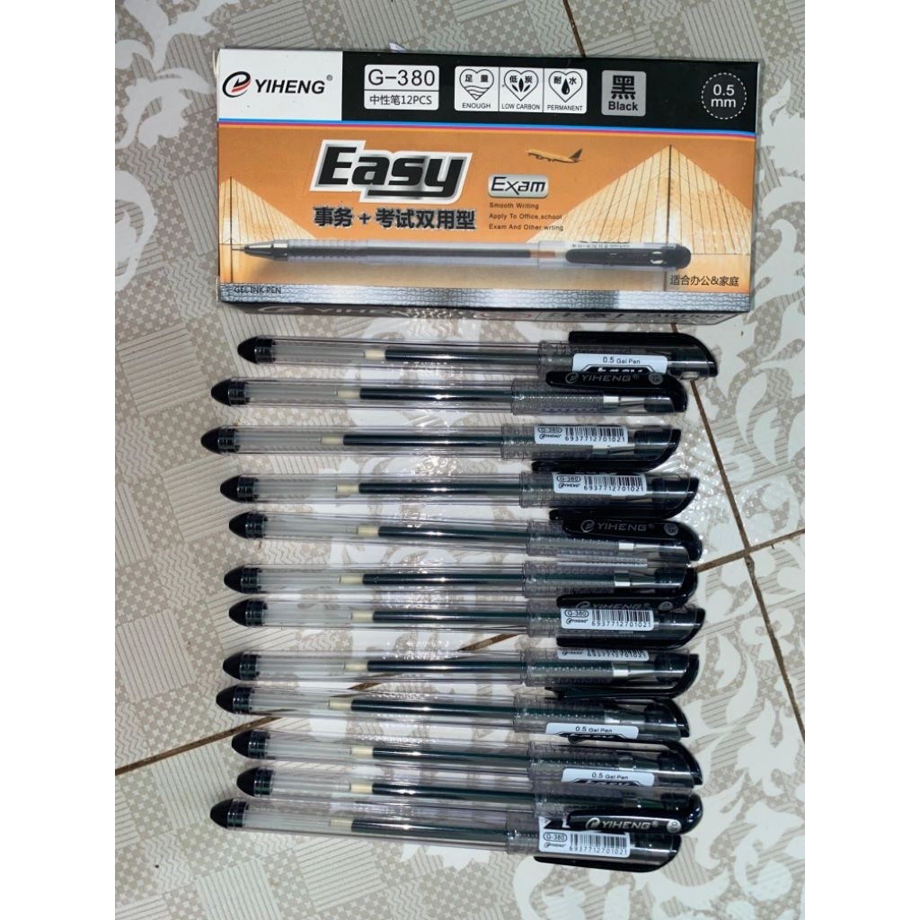 

1 pcs pulpen gel merek Yiheng, model G-380.