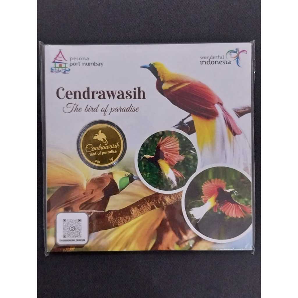 Logam Mulia Koin Emas Wonderful Indonesia The Bird of Paradise (Cendrawasih) 1 gram