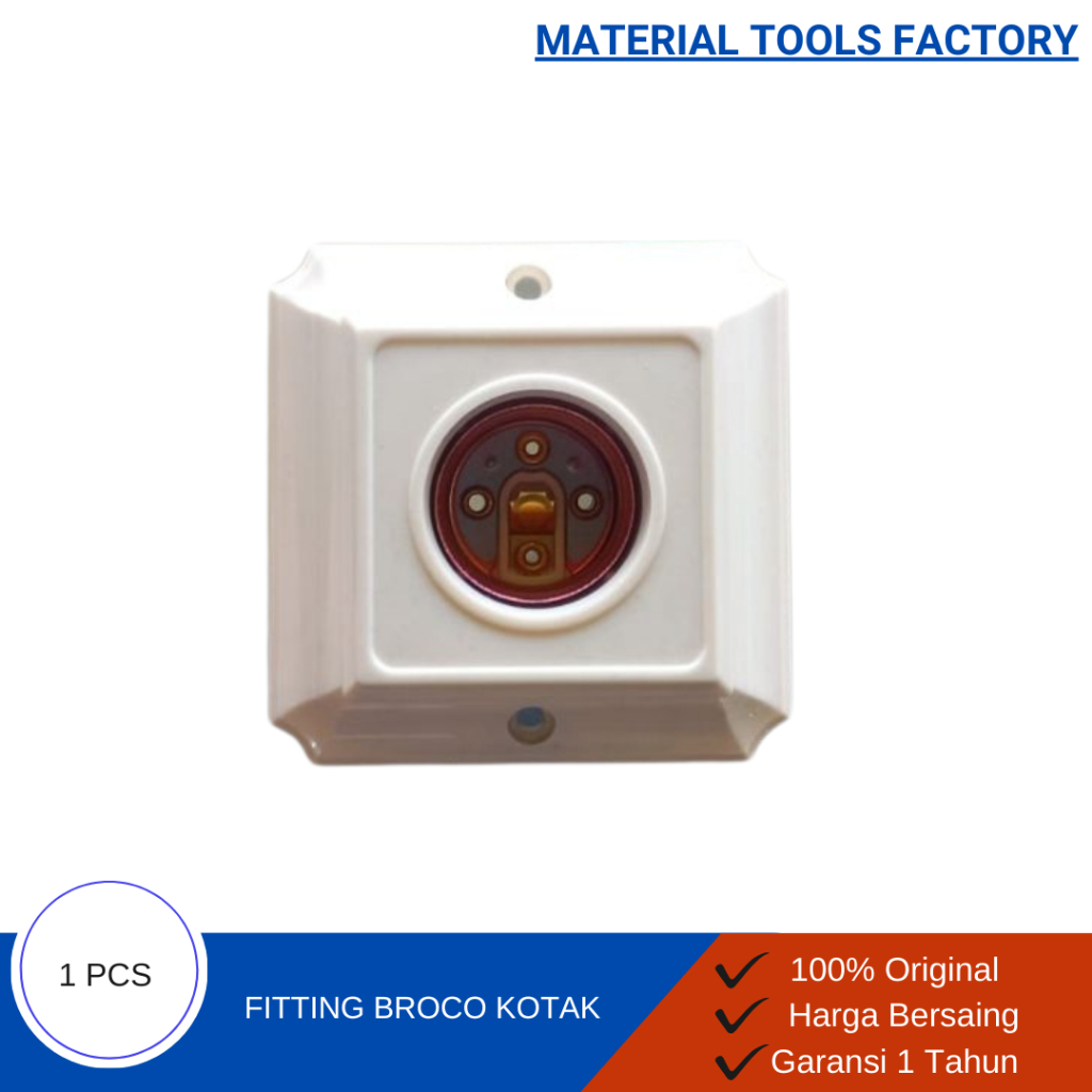 Fitting Lampu Broco - Fitting Kotak - Fitting Lampu Plafon - Fitting Plafon Broco
