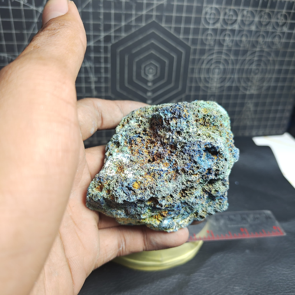 Batu Natural Azurite Rough / Rough (3)