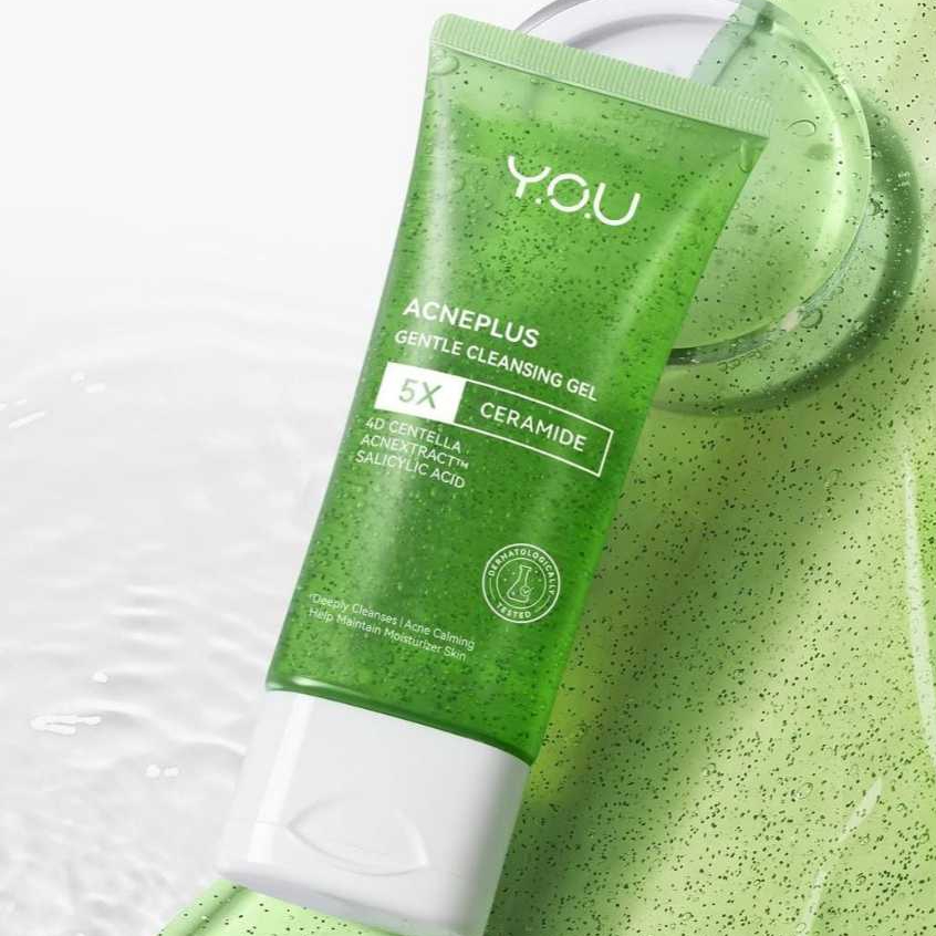 You Gentle Gel Cleanser  AcnePlus Sabun Cuci Muka | Kulit Jerawat Kulit Berminyak