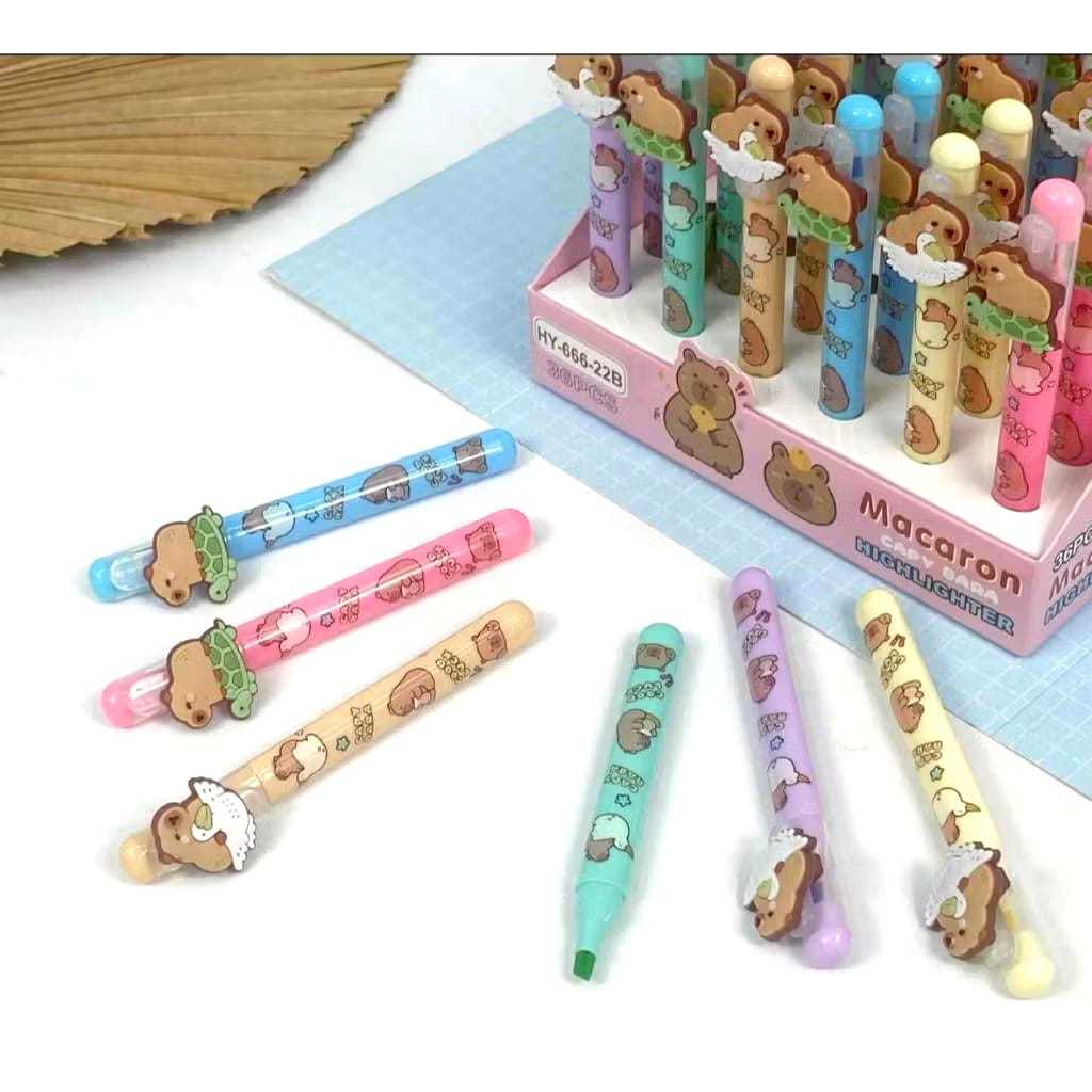 

LBH Stabilo Highlighter Capybara 1 pcs / Stabilo warna warni / Stabilo Highlighter / stabilo