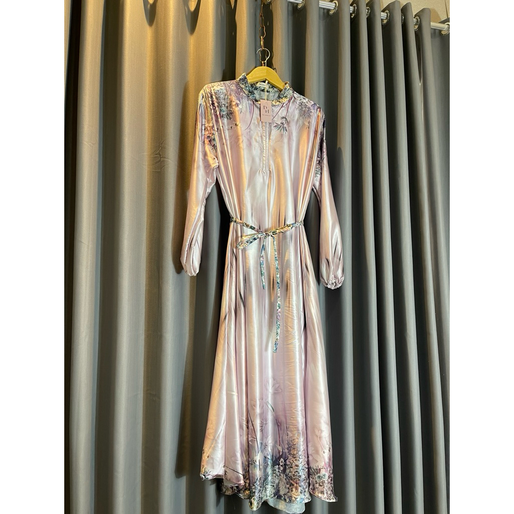 Gamis silk armany jumbo LD 120