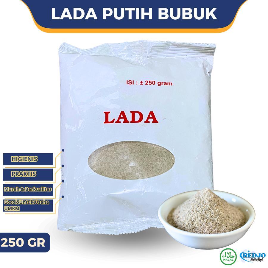 

250gr Merica Putih Lada Putih Bubuk White Pepper Bahan Makanan Pokok Bumbu Dapur Penyedap Rasa Bakso Dll