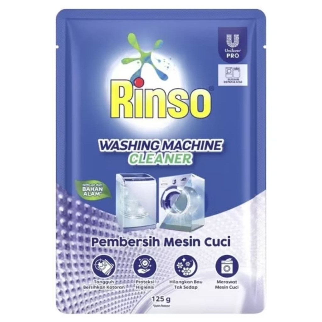 Pembersih Mesin Cuci..Produk Dari Rinso 1pcs = 125 g