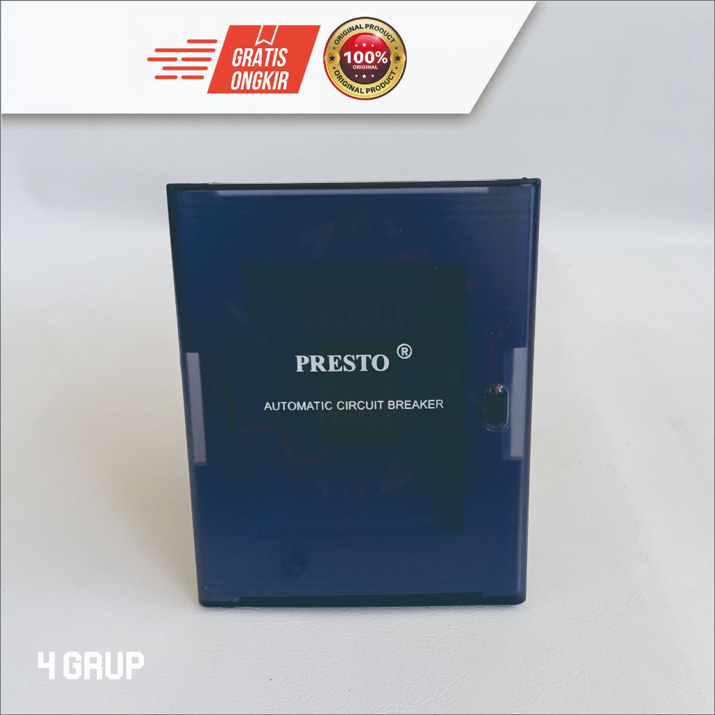 BOX MCB 4 GRUP/ENCLOSURE 4 GRUP/BOX MCB 4 MODUL /KOTAK MCB 4 LUBANG/BOX PANEL MCB 4 POLE