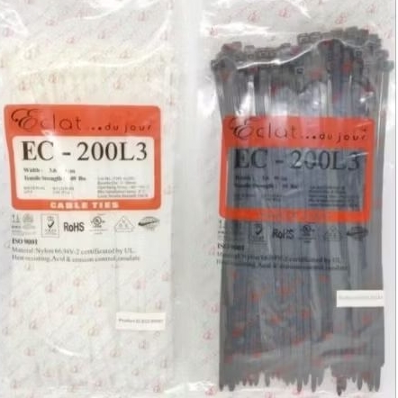 

Eclat Cable Ties 100pcs EC - 20cm