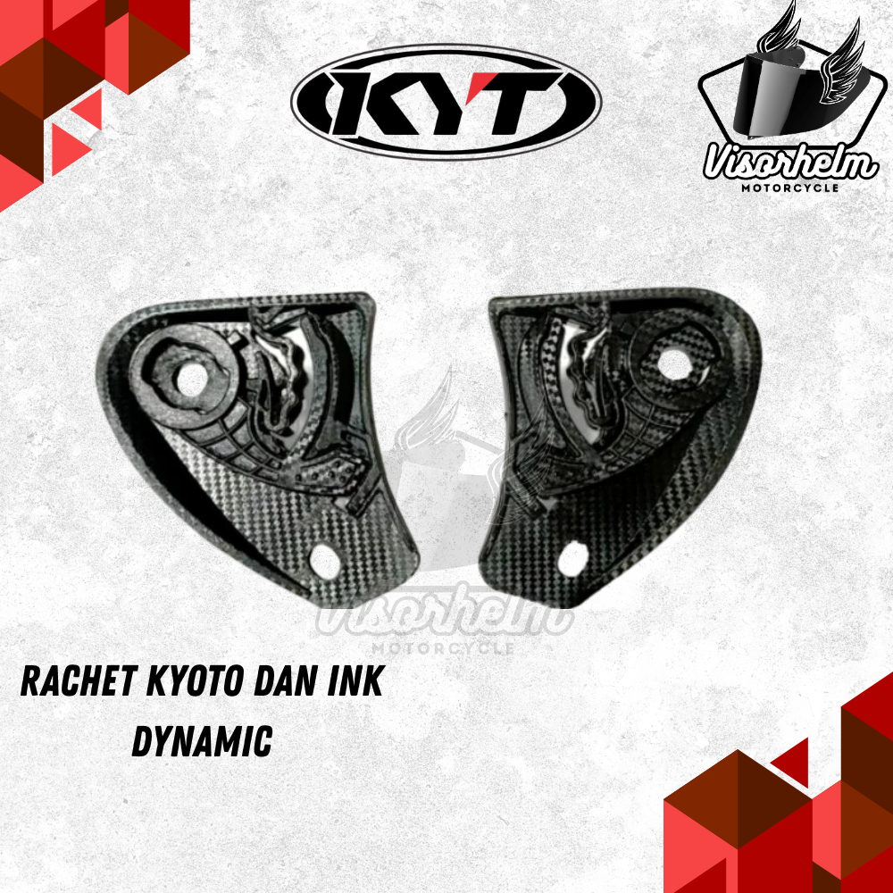 RACHET KYT KYOTO | DUDUKAN VISOR KYT KYOTO