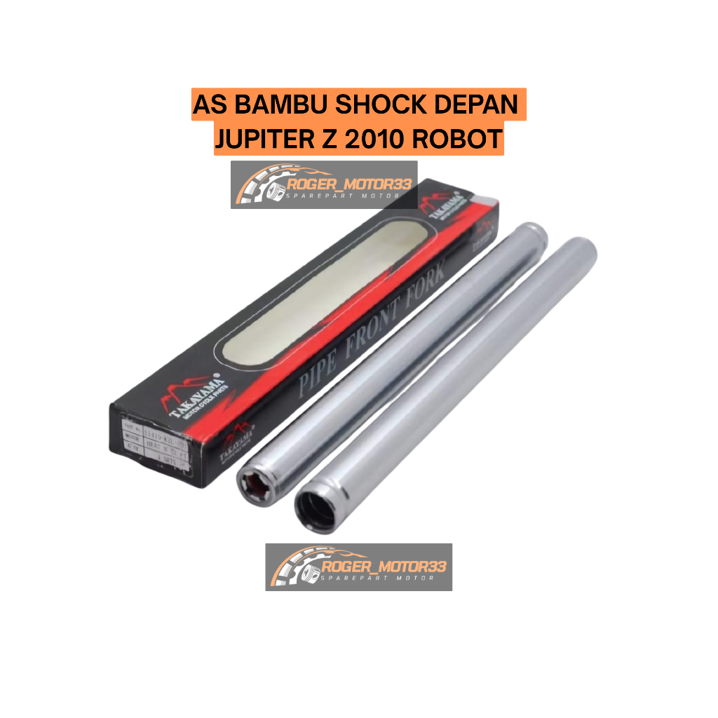 BAMBU AS SHOCK DEPAN JUPITER Z TAHUN 2010 ROBOT MERK TAKAYAMA