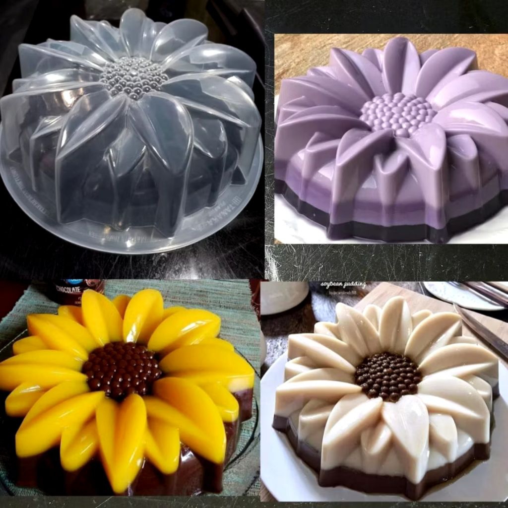 

Cetakan Jelly Puding Bunga Matahari Bahan Plastik Tebal Diameter 20 cm Cetakan Kukus Kitchenwar