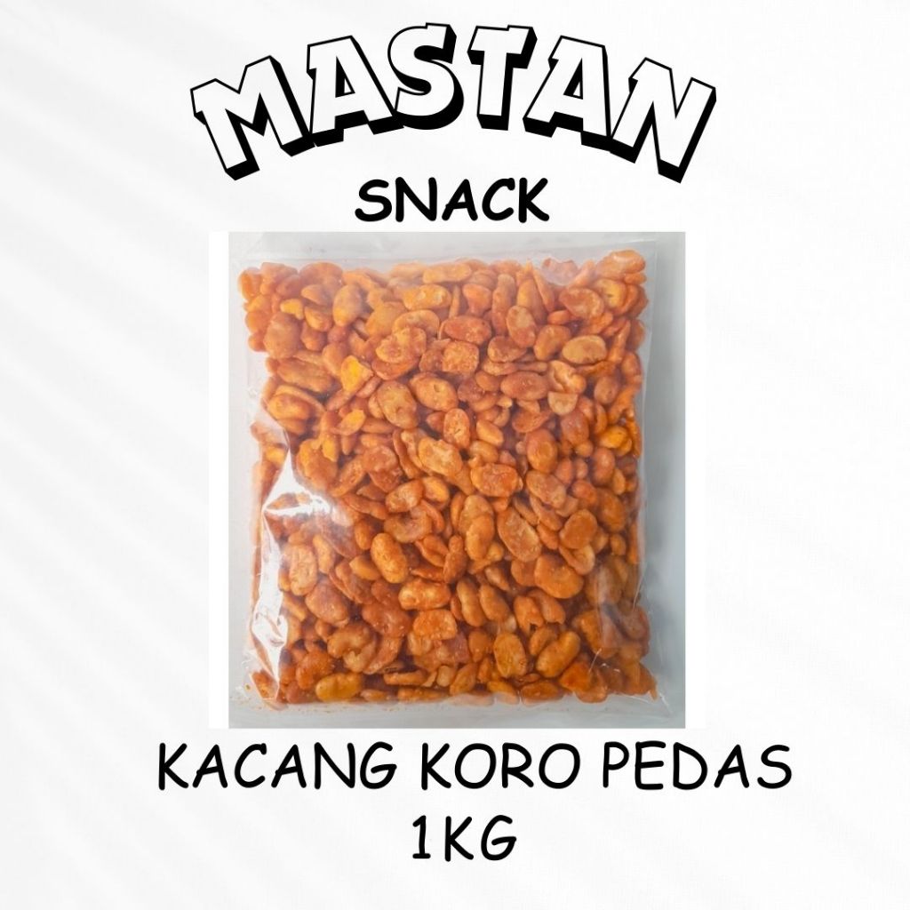 

[1kg] Kacang Koro Pedas Kupas Siap Makan