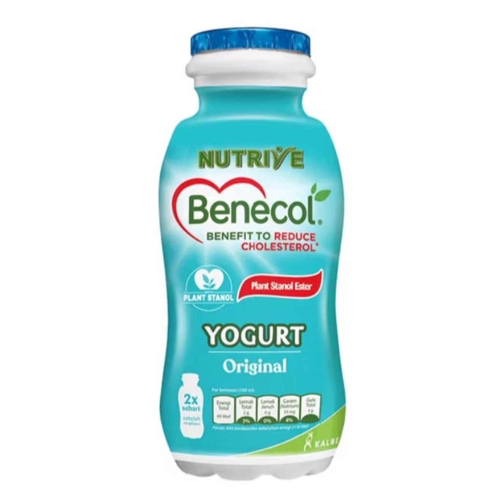 

Nutrive BENECOL yoghurt original 100ml (menurunkan kolesterol jahat)