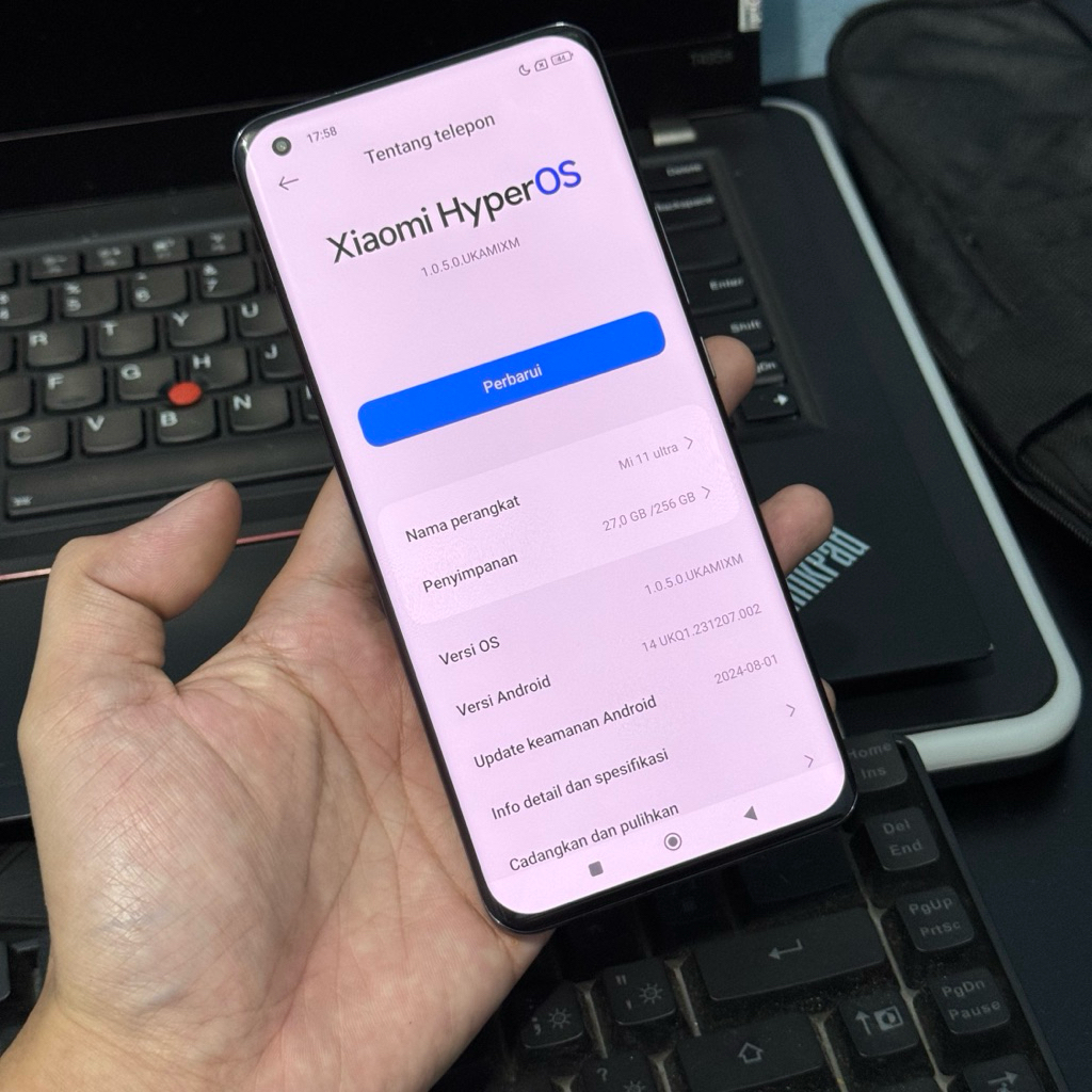 Xiaomi 11 Ultra Ram 8/256 Garansi Resmi Nominus