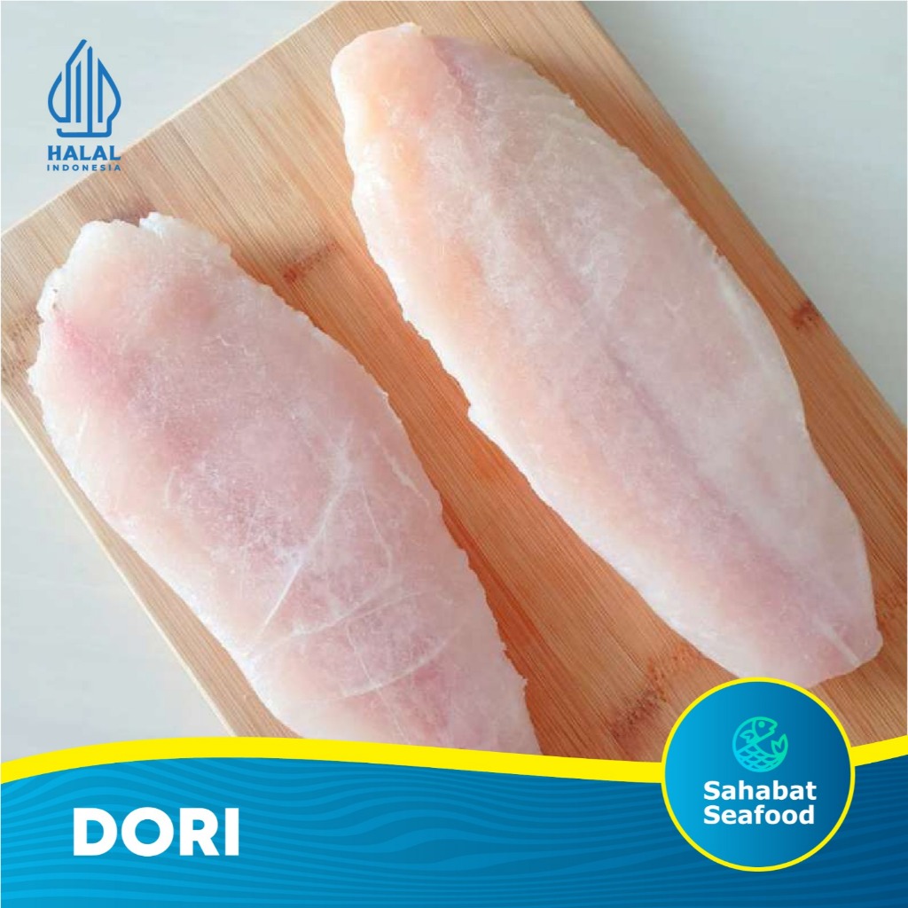

Fish Dori Fillet FROZEN isi 3-4 | Ikan Dori Premium Beli Ikan Segar Semarang | Dory Frozen Food Kirim Instant | Fillet Dori Lokal Premium 1kg isi 3pcs
