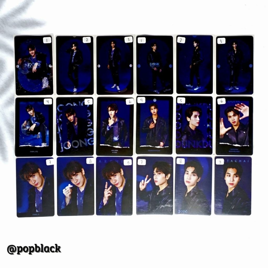 PHOTOCARD JOONGDUNK SHINING SERIES OFFICIAL || COLLECTION PHOTOCARD GMMTV || SHARING MERCHANDISE PHO