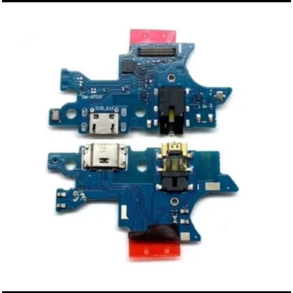 Papan cas samsung A750/A 7 2018 original plus ic