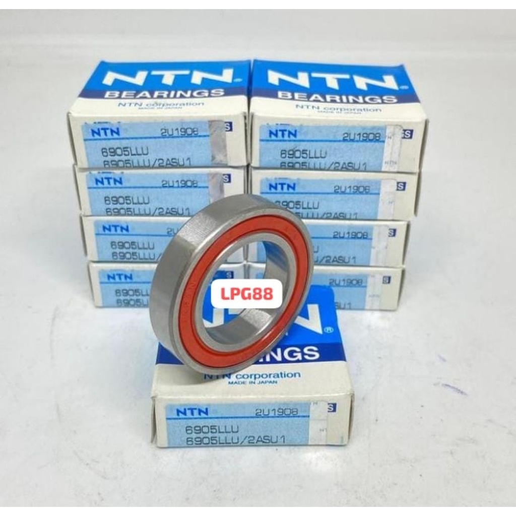BEARING 6905 LLU NTN TUTUP KARET 6905LLU