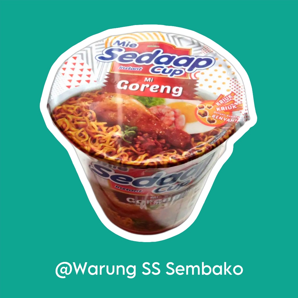 

Sedaap Mi Instan Cup Goreng 1 pcs