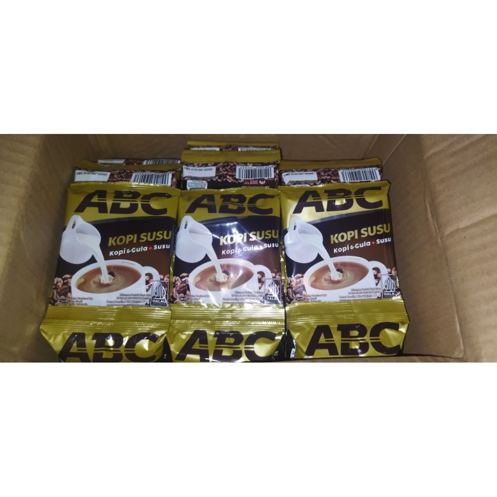 

KOPI ABC SUSU 30 X 30g ( 3 renteng / 30 sachet)
