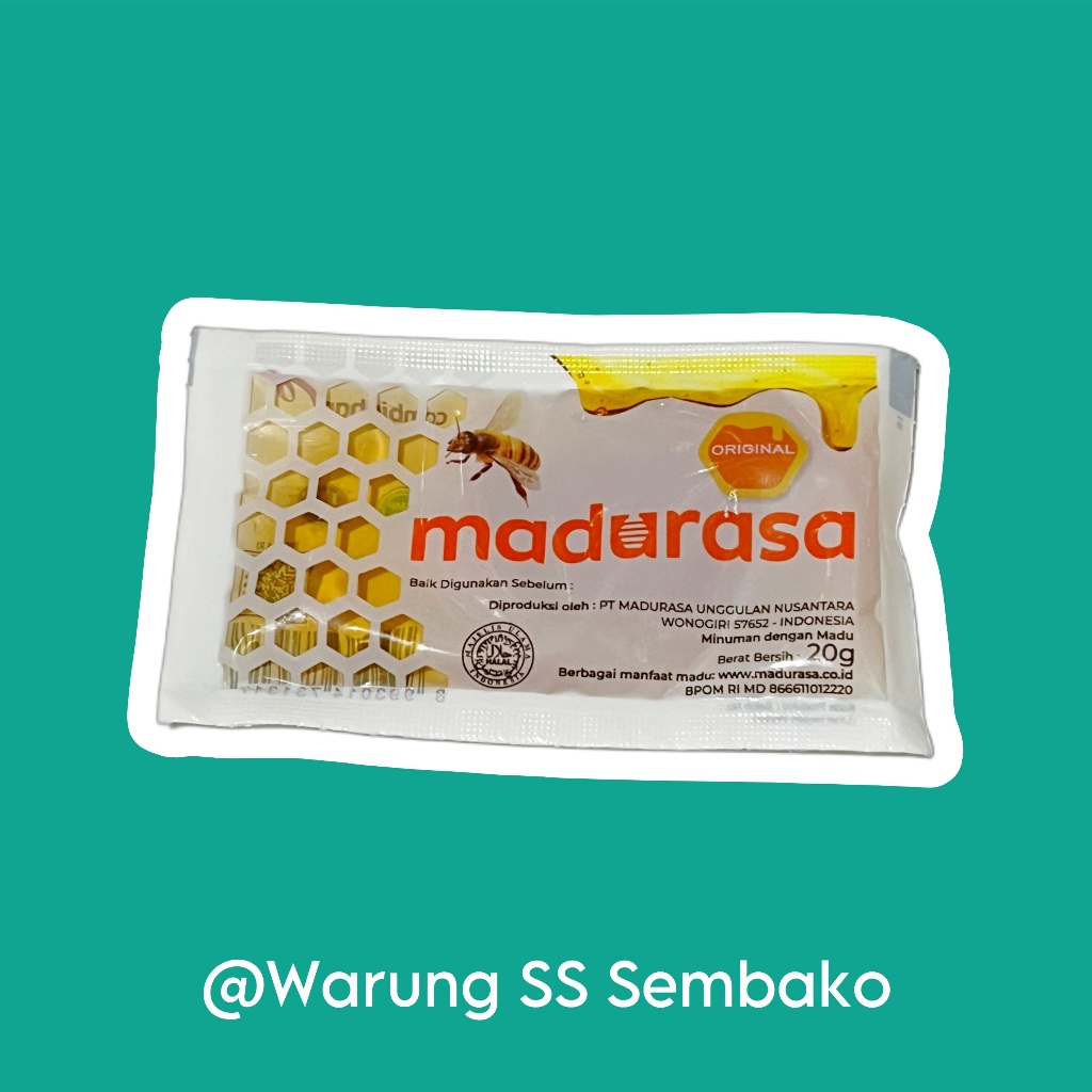 

Madurasa Madu Cair 1 sachet