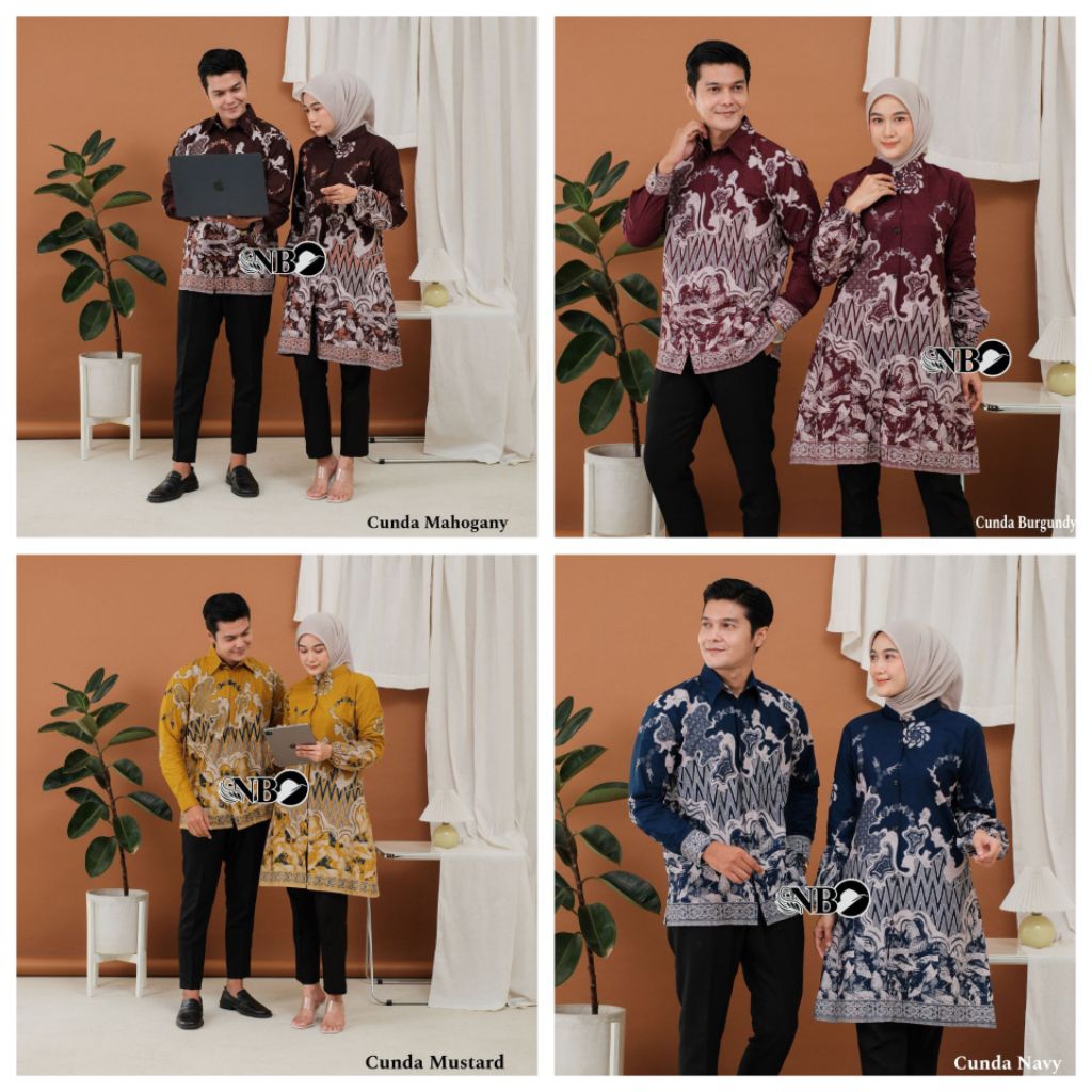 Baju batik couple Batik Tunik Couple Modernln Set Pakaian Couple Kemeja Batik Premium Baju Batik Cou