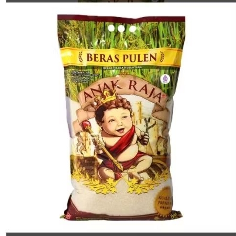 

Jual beras enak pulen Anak Raja / beras anak raja 5kg /beras enak bandung anak raja