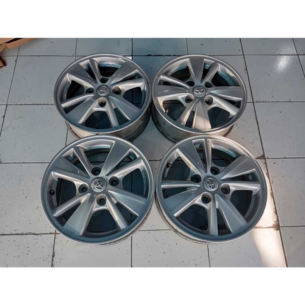 VELG MOBIL ORI STD AVANZA RING 15 LEBAR 5 PCD 4X114 ET45 XENIA LIVINA KIJANG PANTHER
