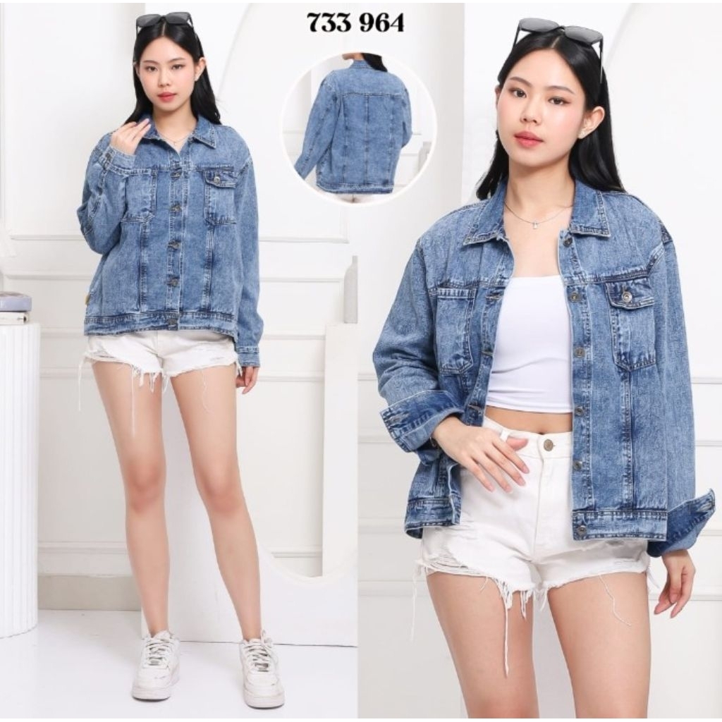 jaket jeans all size