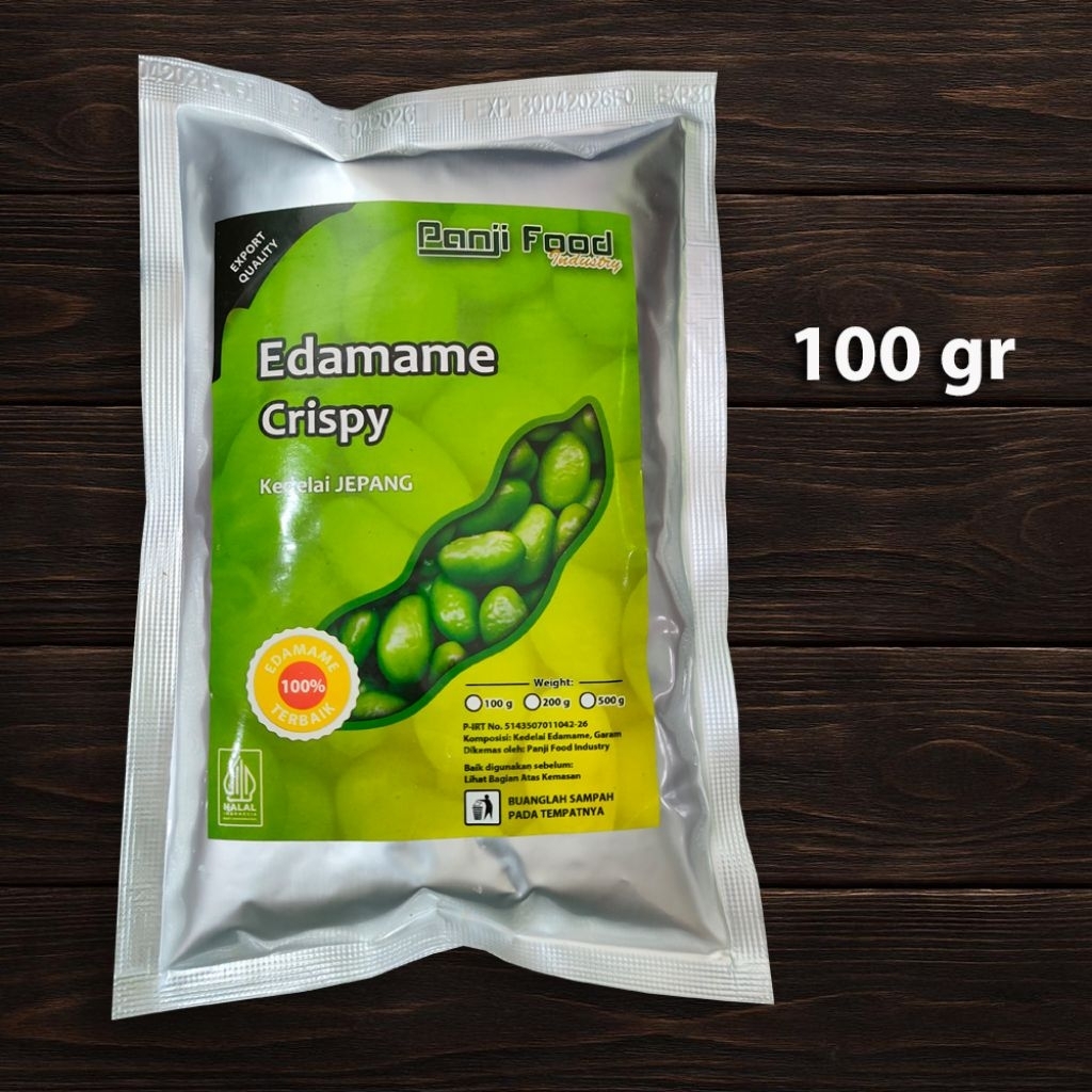 

Edamame Crispy (Kedelai Jepang) 100gr, Export Quality