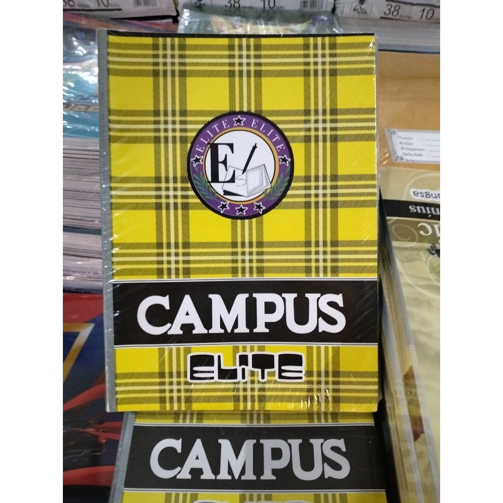 

Buku tulis campus elite 42 lembar isi 10 pcs tebal besar boxy