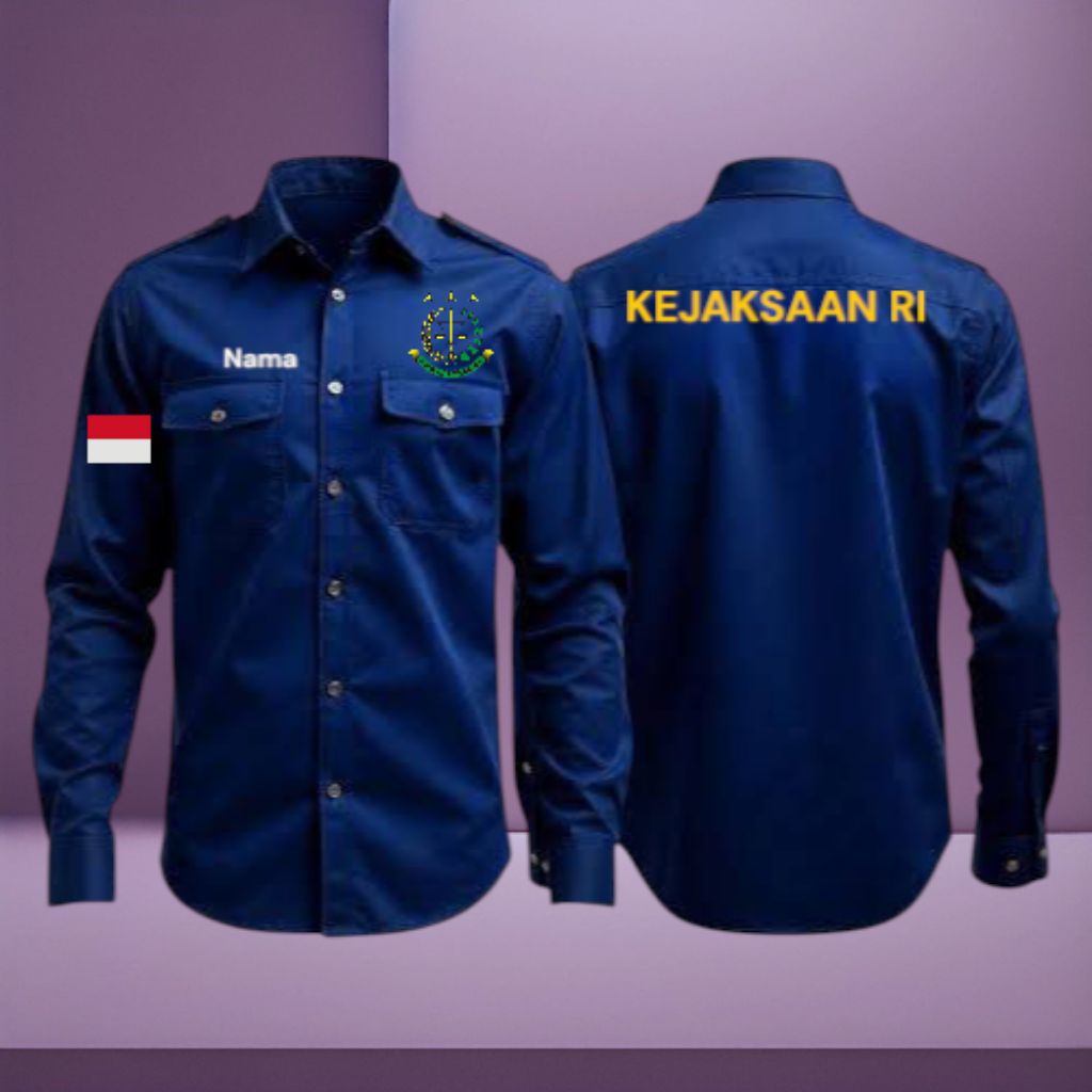 kemeja kejaksaan tinggi baju pdh kejaksaan ri pdl kejaksaan negeri seragam kejaksaan panjang