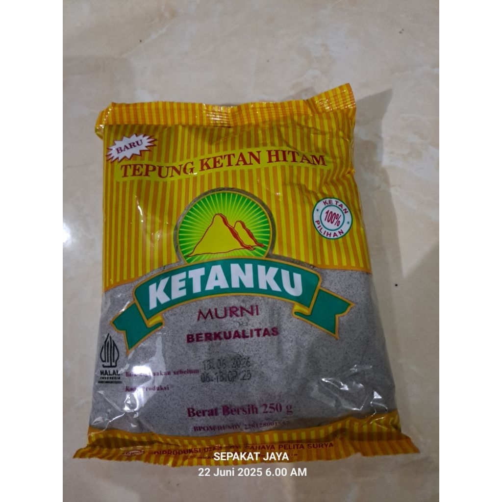 

tepung ketan hitam ketanku 250 gram