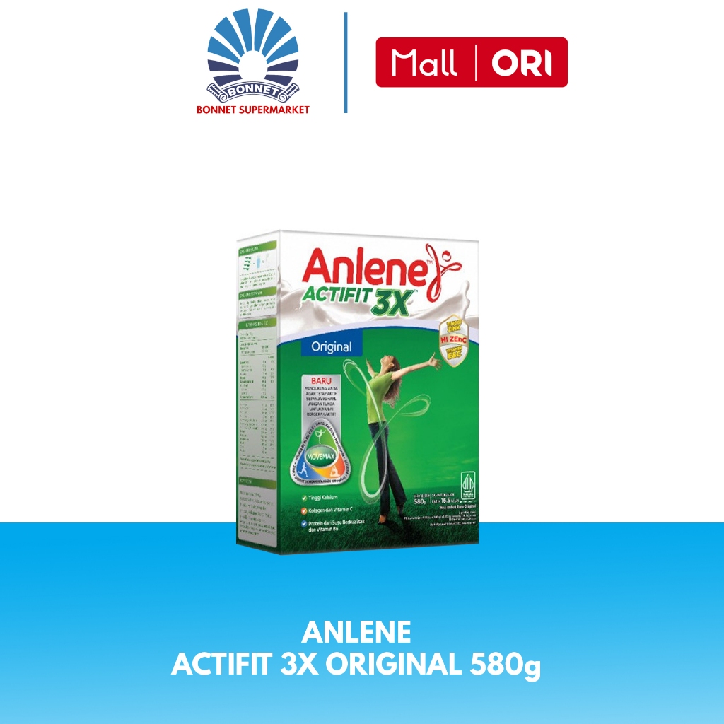 

Anlene Actifit Original 580g 9415007006329